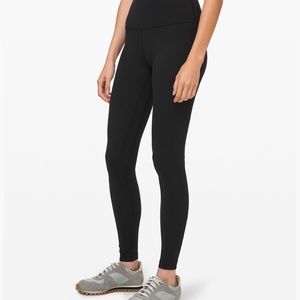 Lululemon Black Athletic Yoga Leggings